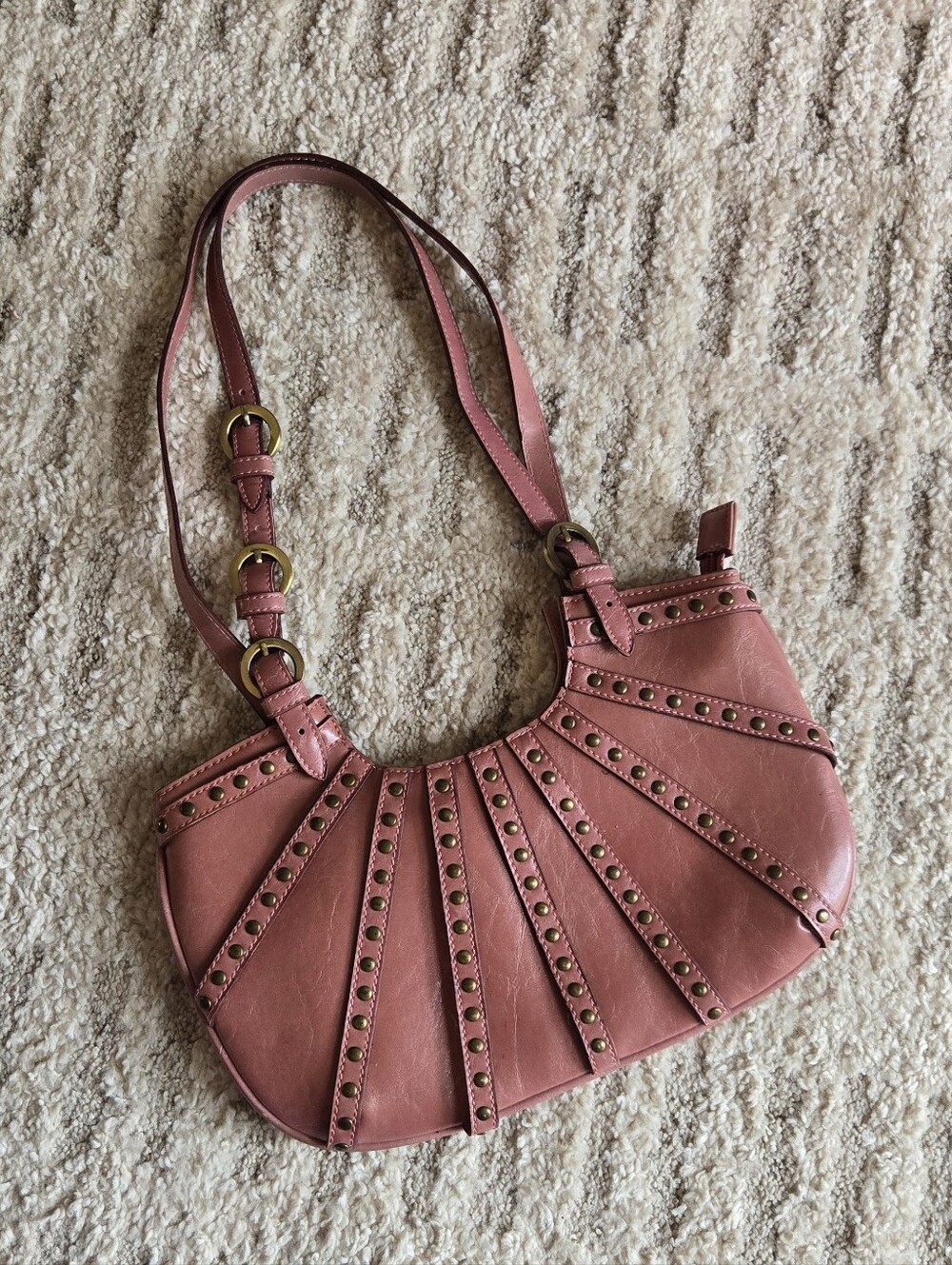 Y2K Pink Rina Rich Studded Purse